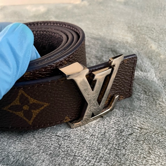 Black Monogram Canvas Reversible LV Initiales - Picture 4 of 10